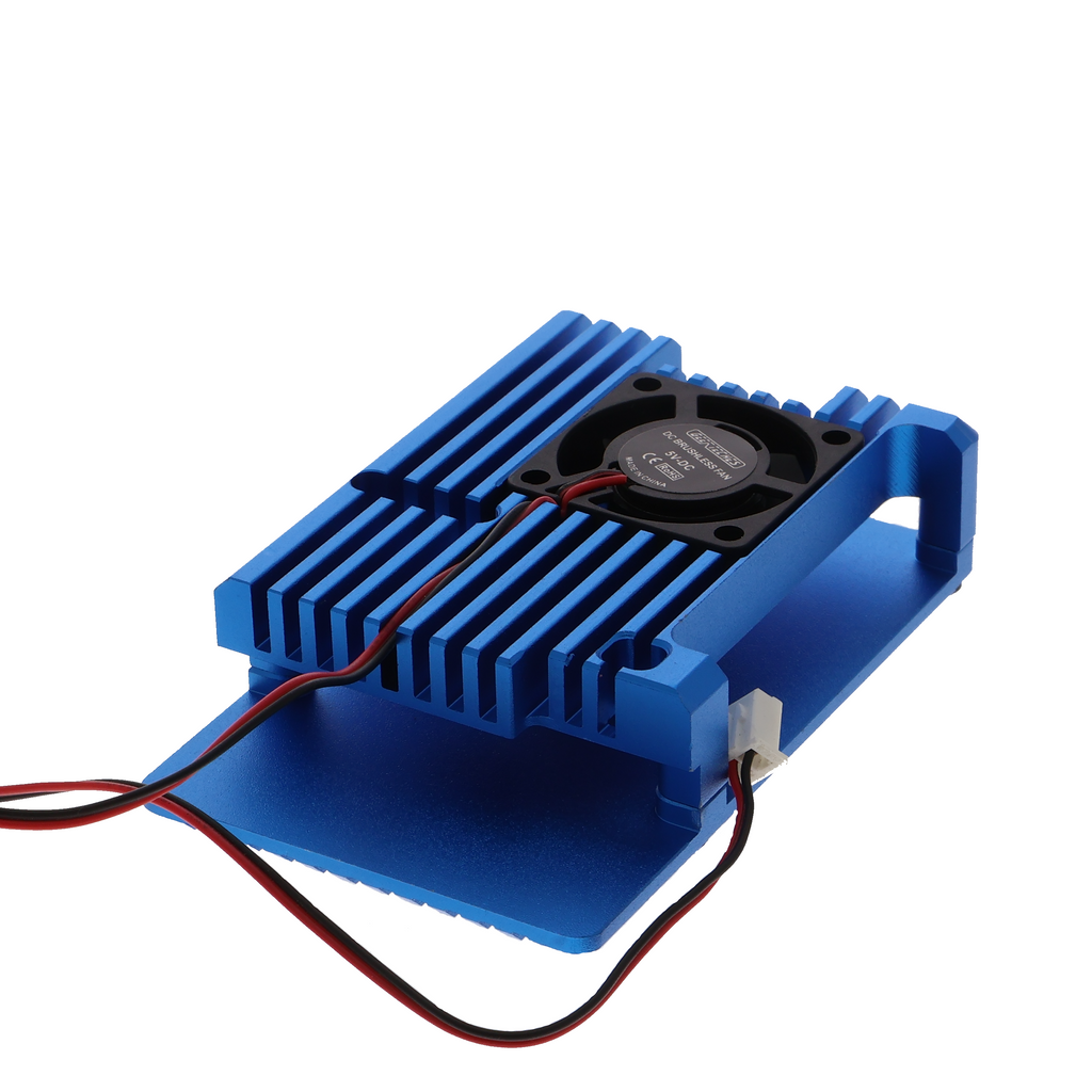 Master-Armor-behuizing met ventilator voor Raspberry Pi 4 - verschillende kleuren