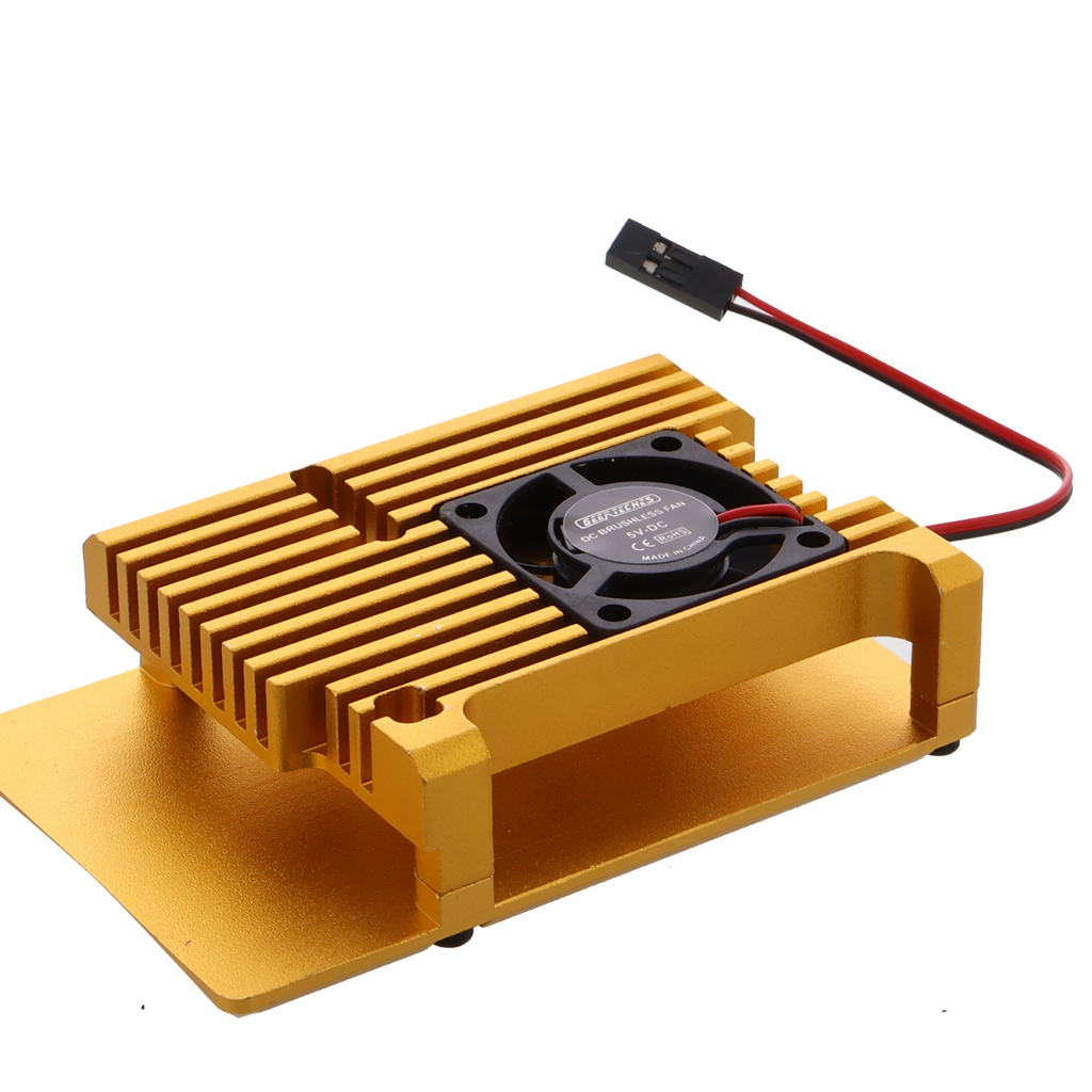 Master-Armor-behuizing met ventilator voor Raspberry Pi 4 - verschillende kleuren