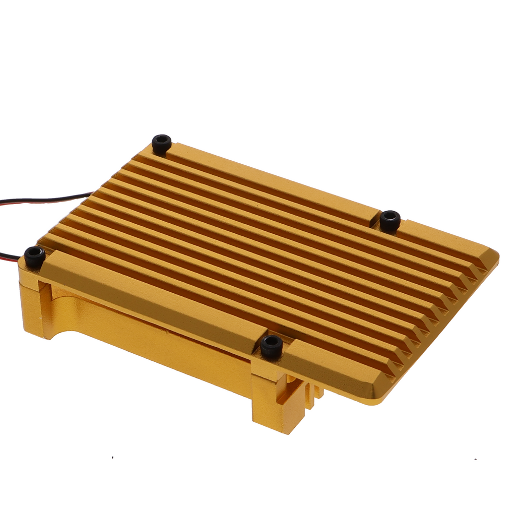 Master-Armor-behuizing met ventilator voor Raspberry Pi 4 - verschillende kleuren