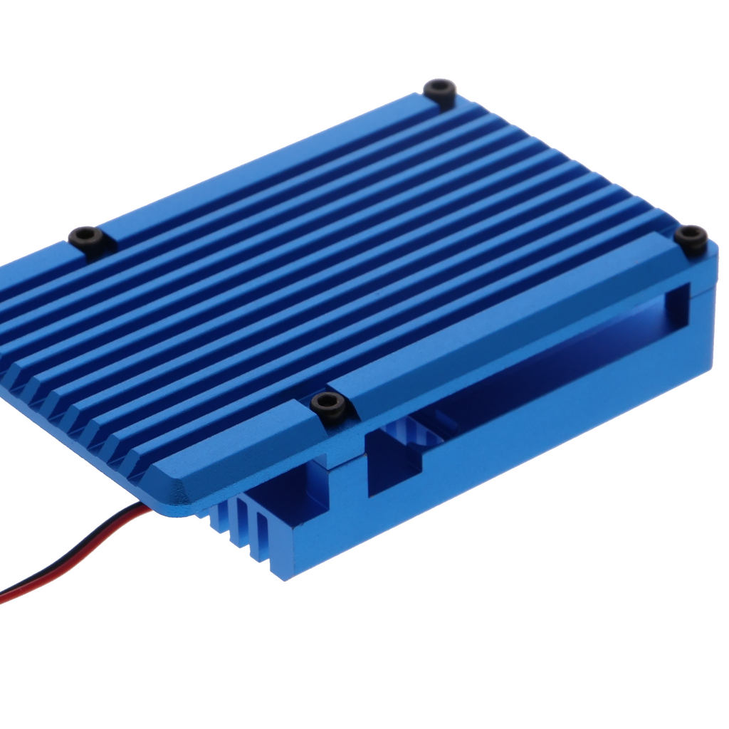 Master-Armor-behuizing met ventilator voor Raspberry Pi 4 - verschillende kleuren
