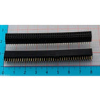 Barretta di connettori femmina 2,0 mm - a 2 file, lunghezza pin 3 mm, da 2x5 a 2x40 pin