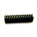 Barretta di connettori femmina 2,0 mm - a 2 file, lunghezza pin 3 mm, da 2x5 a 2x40 pin