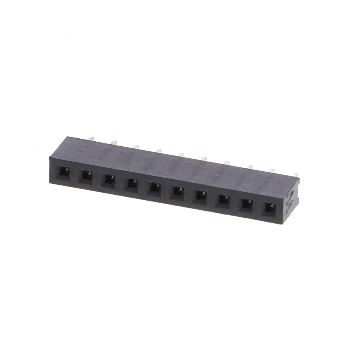 2.0 mm Pitch Female Header - 3 mm pin length, straight, 10- and 40-pin