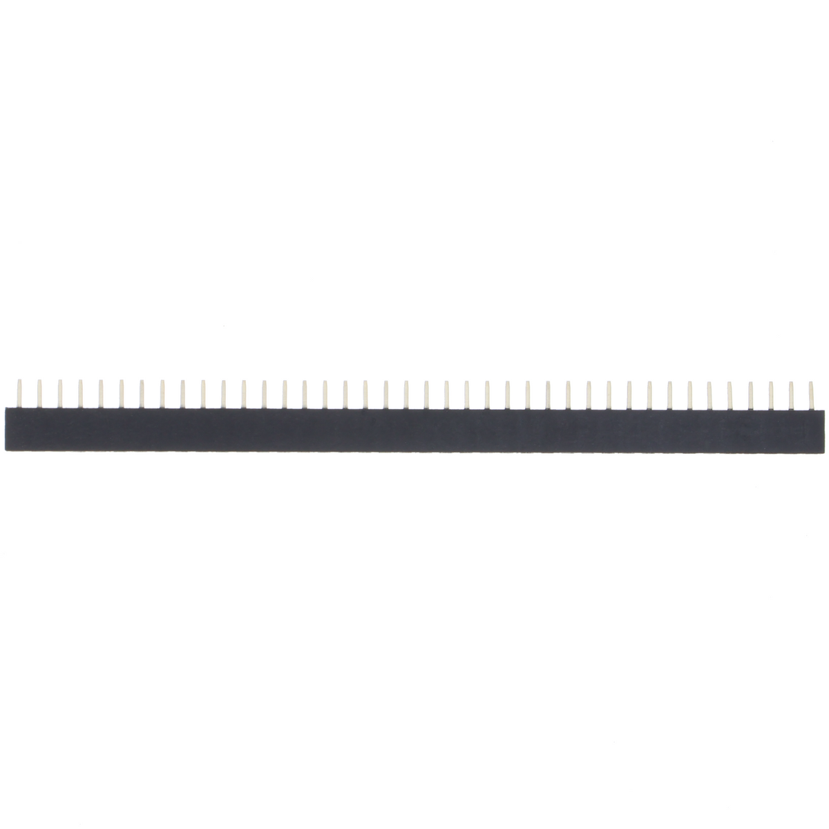 2.0 mm Pitch Female Header - 3 mm pin length, straight, 10- and 40-pin