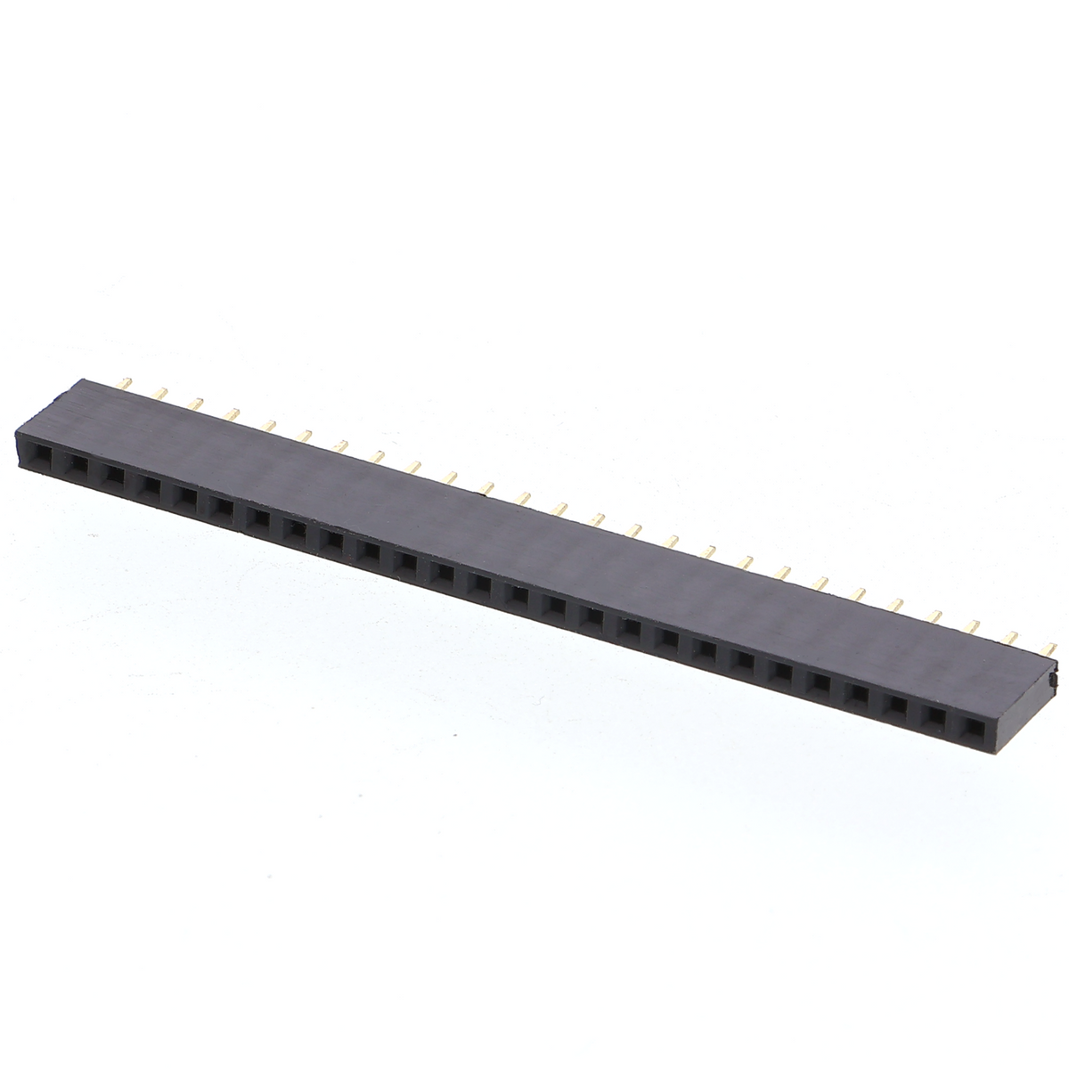 Buchsenleiste 2,54 mm - 1-reihig, 3 mm Pinlänge, 2- bis 26-polig