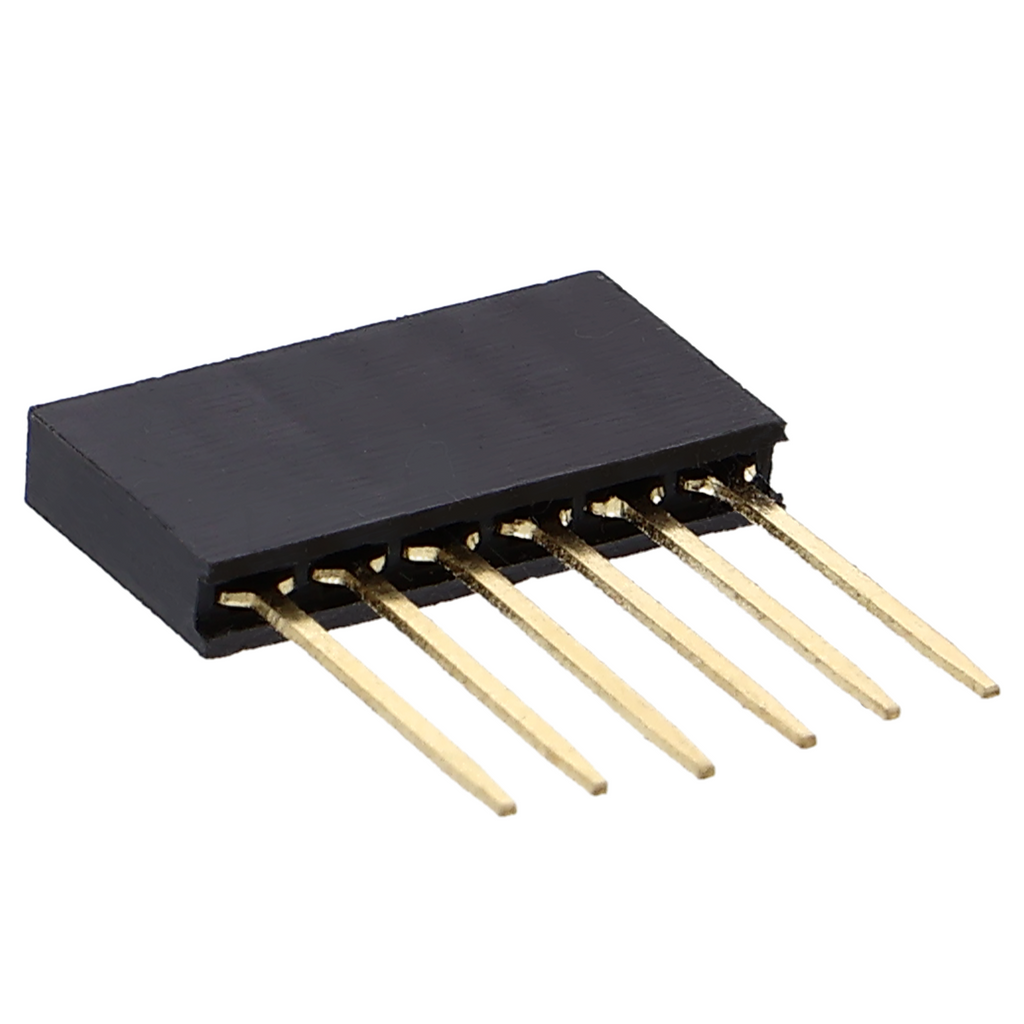 Master-Fila di connettori femmina 2.54 mm, lunghezza pin 11 mm - 1x 4P/ 6P/ 8P/ 10P