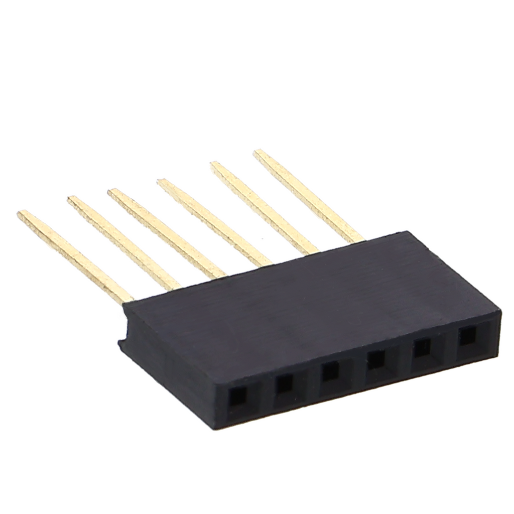 Master-Buchsenleiste 2.54mm, 11mm Pinlänge - 1x 4P/ 6P/ 8P/ 10P - F23106755 - Funduino