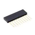 Master-Fila di connettori femmina 2.54 mm, lunghezza pin 11 mm - 1x 4P/ 6P/ 8P/ 10P