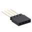Tira de conectores hembra de 2,54 mm - 1x4 contactos, recta, varias longitudes de pines