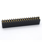 Buchsenleiste 2,54 mm - 2-reihig, 3 mm Pinlänge, 2- bis 35-polig