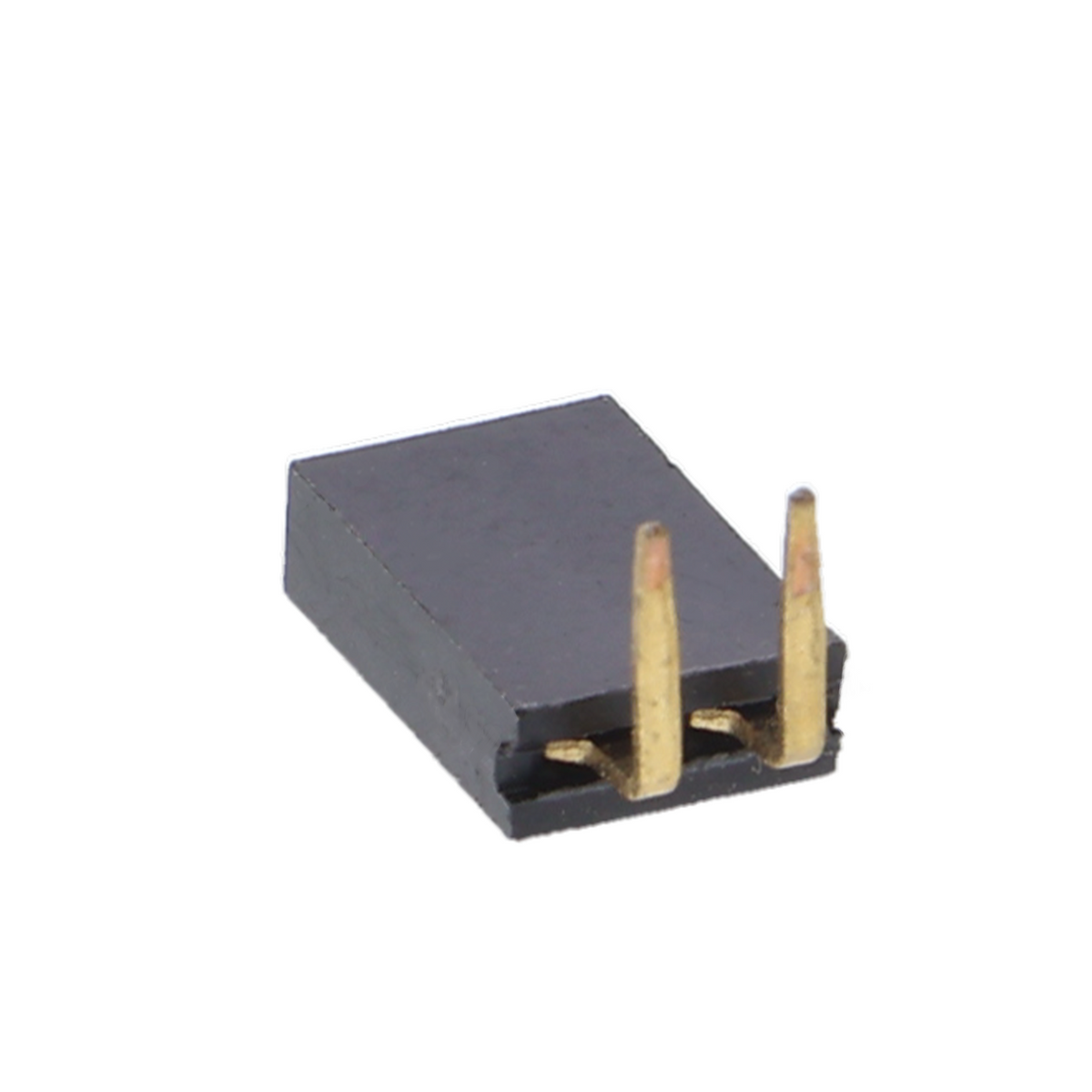 Buchsenleiste 2,54 mm - gebogen, 1-reihig, 4,65 mm, 2- bis 24-polig