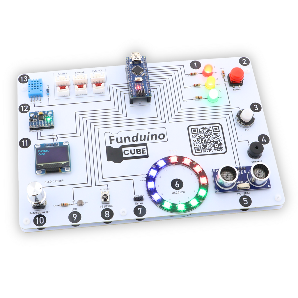 Bundle Master: Funduino Starter Kit e Funduino Cube
