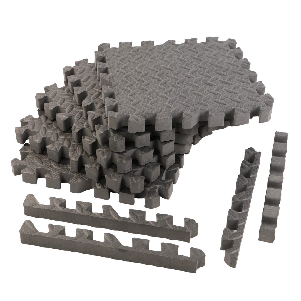 Master-EVA Puzzlematten (30 x 30 x 1.2 / 2.5cm) - Schutzmatte, Bodenmatte - F25110800.4 - Funduino