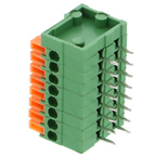 PCB terminal block 2.54 mm - spring terminal block for PCBs, 1- to 8-pole
