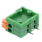 PCB terminal block 2.54 mm - spring terminal block for PCBs, 1- to 8-pole