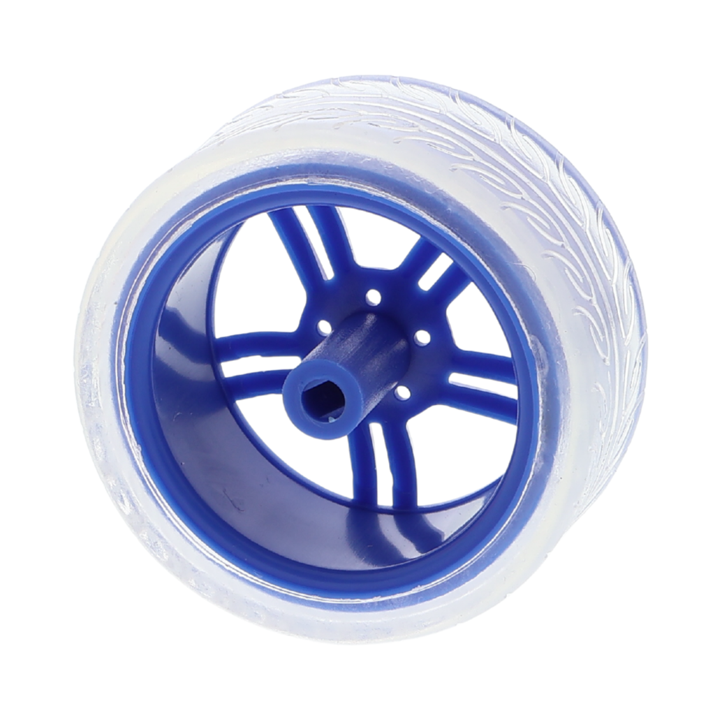 Cerchio / ruota / pneumatico Master da 65mm per motoriduttori TT