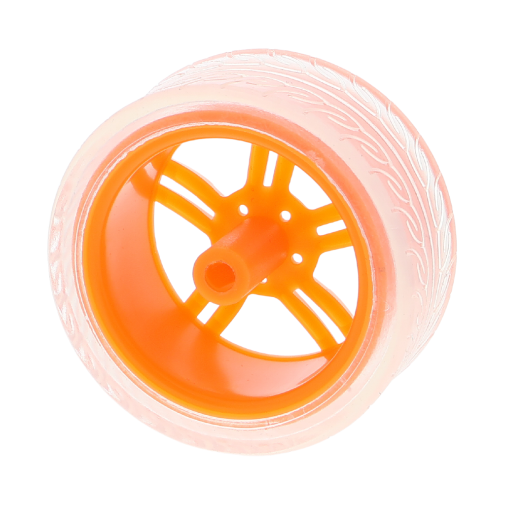 Cerchio / ruota / pneumatico Master da 65mm per motoriduttori TT