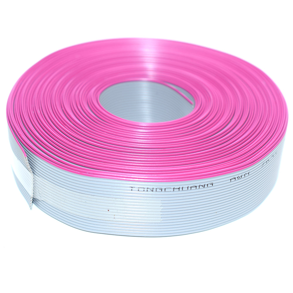 Cable plano Master de 20 polos, 1.27mm, para conectores de 2.54mm - 1 / 3 / 5 metros