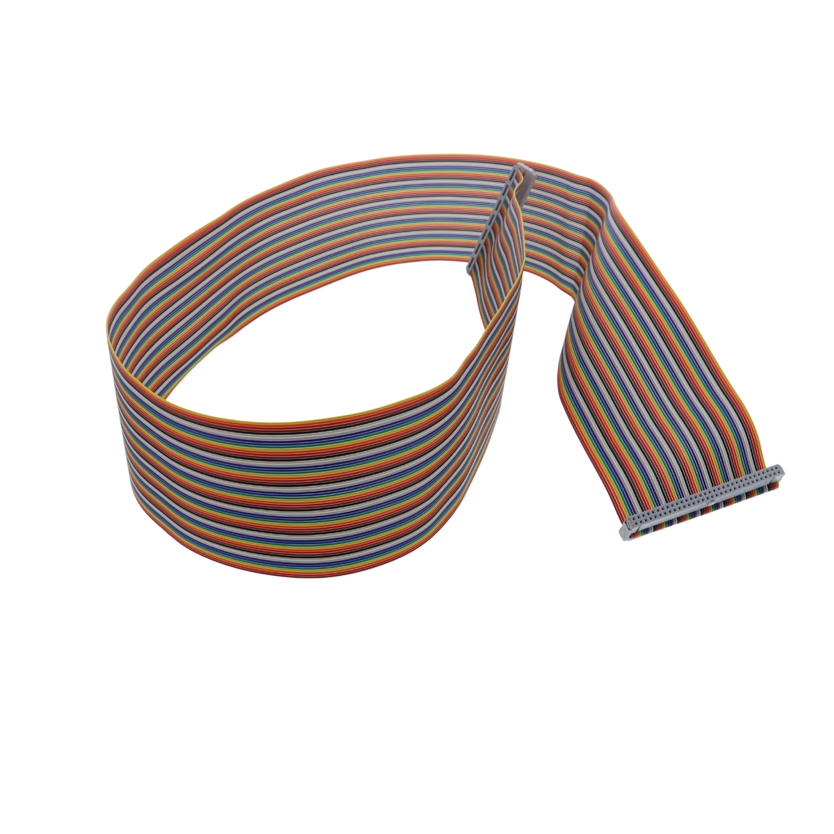 Flachbandkabel 64-polig - 2,54 mm Raster, IDC-Buchsen, verschiedene Längen