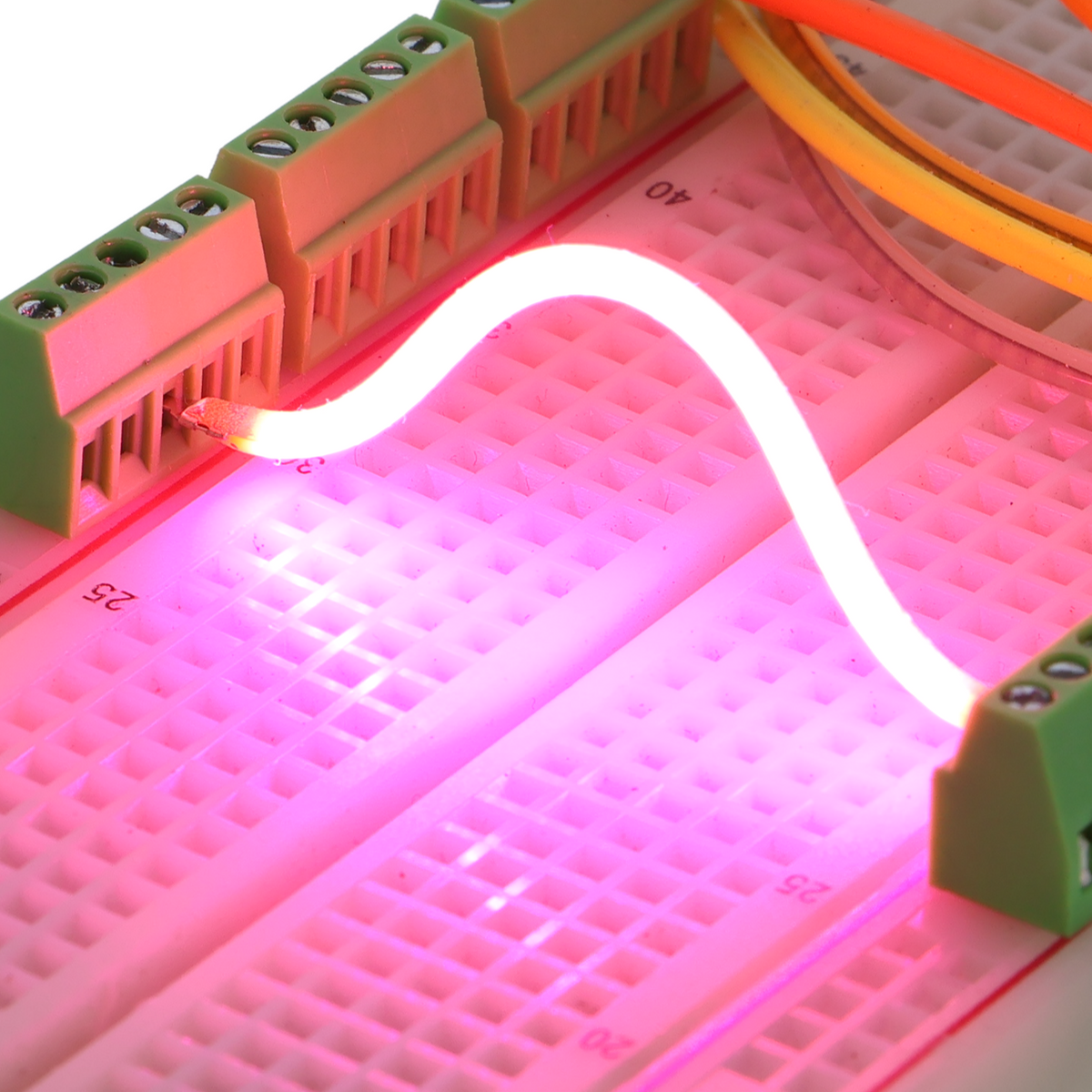 Master-Flexible LED COB Lichtstreifen Lichtschnur - 3V, 10 Stück - F25110676.1 - Funduino