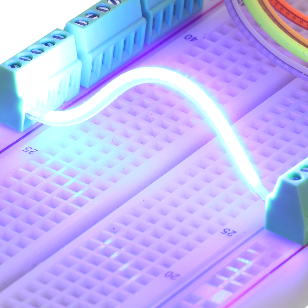 Master-Flexible LED COB Lichtstreifen Lichtschnur - 3V, 10 Stück - F25110676.2 - Funduino
