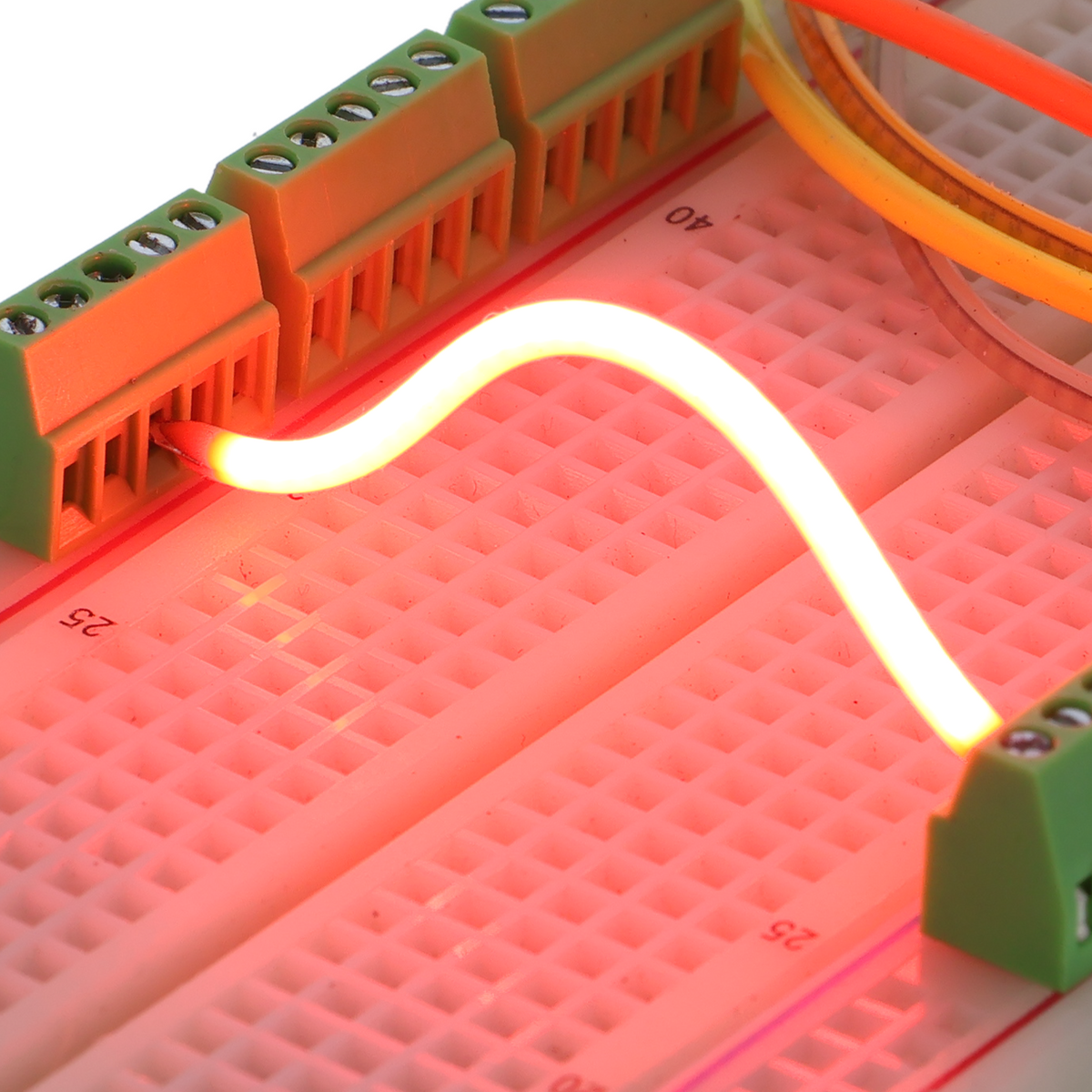 Master-Flexible LED COB Lichtstreifen Lichtschnur - 3V, 10 Stück - F25110676.14 - Funduino