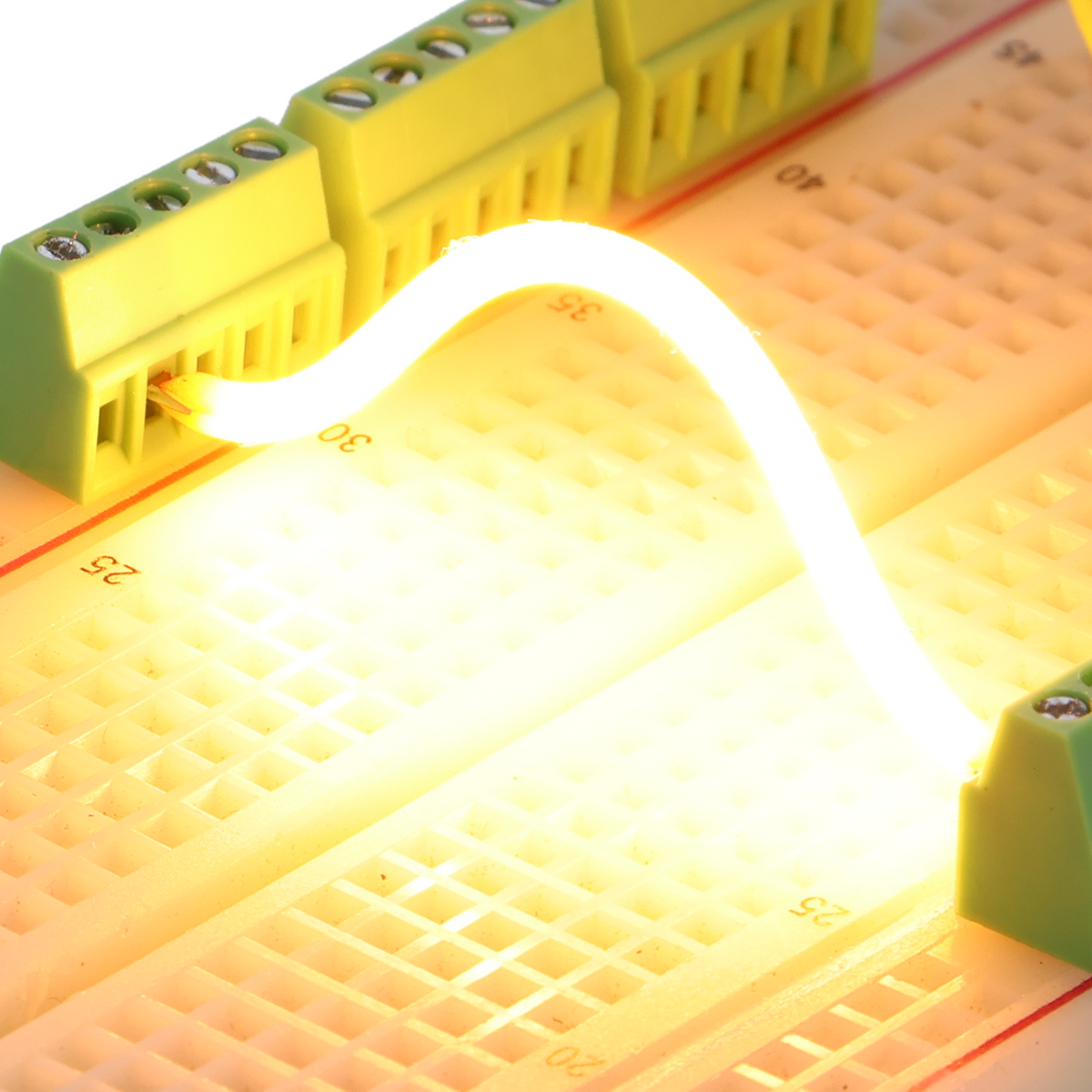 Master-Flexible LED COB Lichtstreifen Lichtschnur - 3V, 10 Stück - F25110676.5 - Funduino