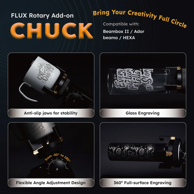 Master-FLUX – accesorio rotatorio para portabrocas