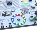 Funduino Cube, Arduino-compatible learning system & development board