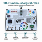 Funduino Cube, Arduino-compatible learning system & development board