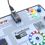 Funduino Cube, Arduino-compatible learning system & development board