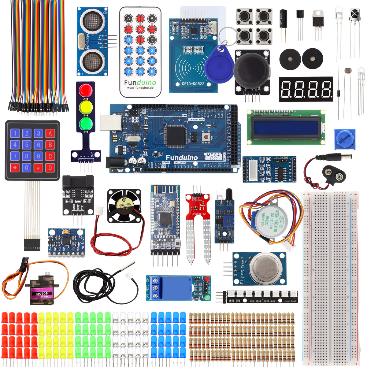 Funduino Klassensatz für Arduino - Kits mit digitalem Arbeitsheft, verschiedene Ausführungen