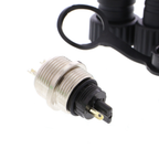 GX16 circular connector - plug and socket, IP67, 2- to 4-pin