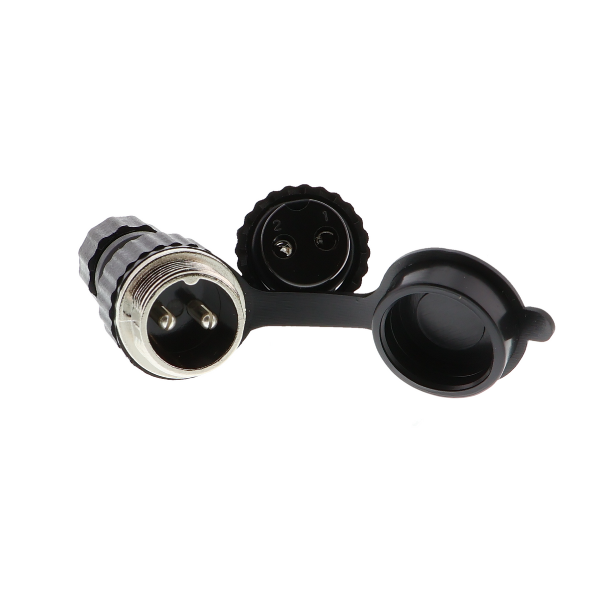 GX16 circular connector - plug and socket, IP67, 2- to 4-pin