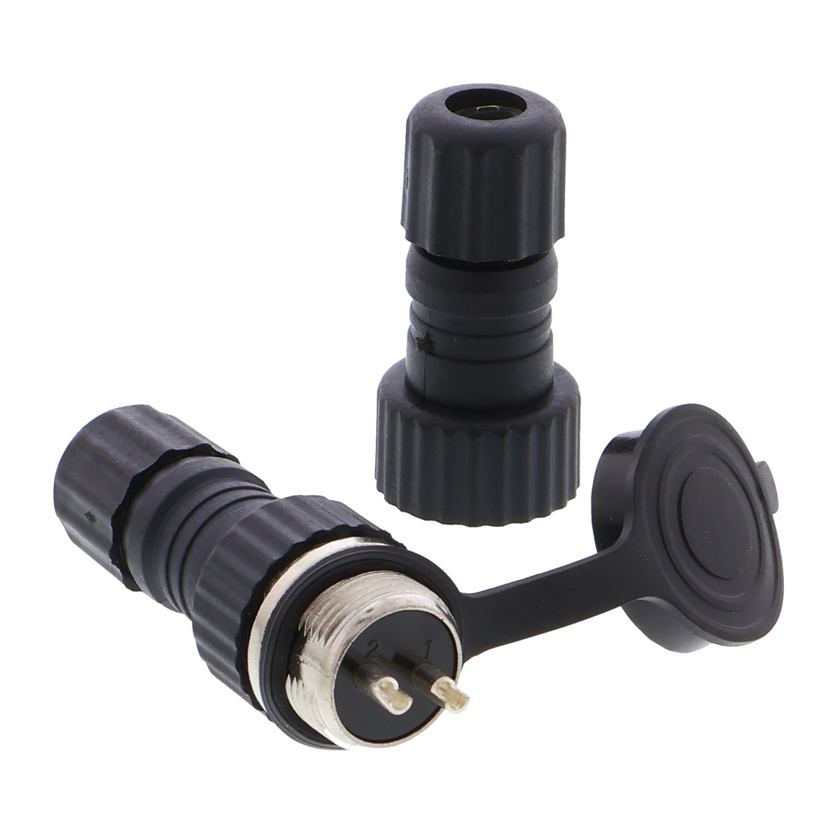 GX16 circular connector - plug and socket, IP67, 2- to 4-pin