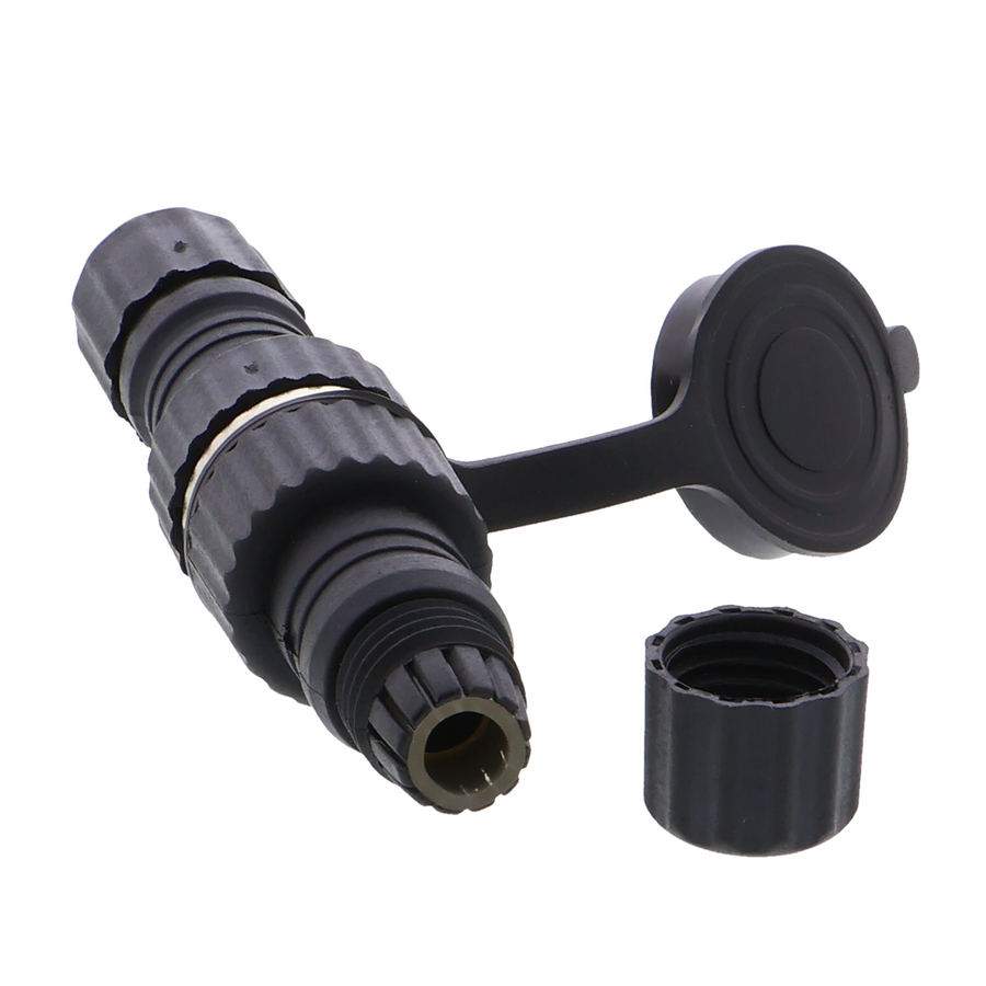 GX16 circular connector - plug and socket, IP67, 2- to 4-pin