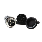 GX16 circular connector - plug and socket, IP67, 2- to 4-pin