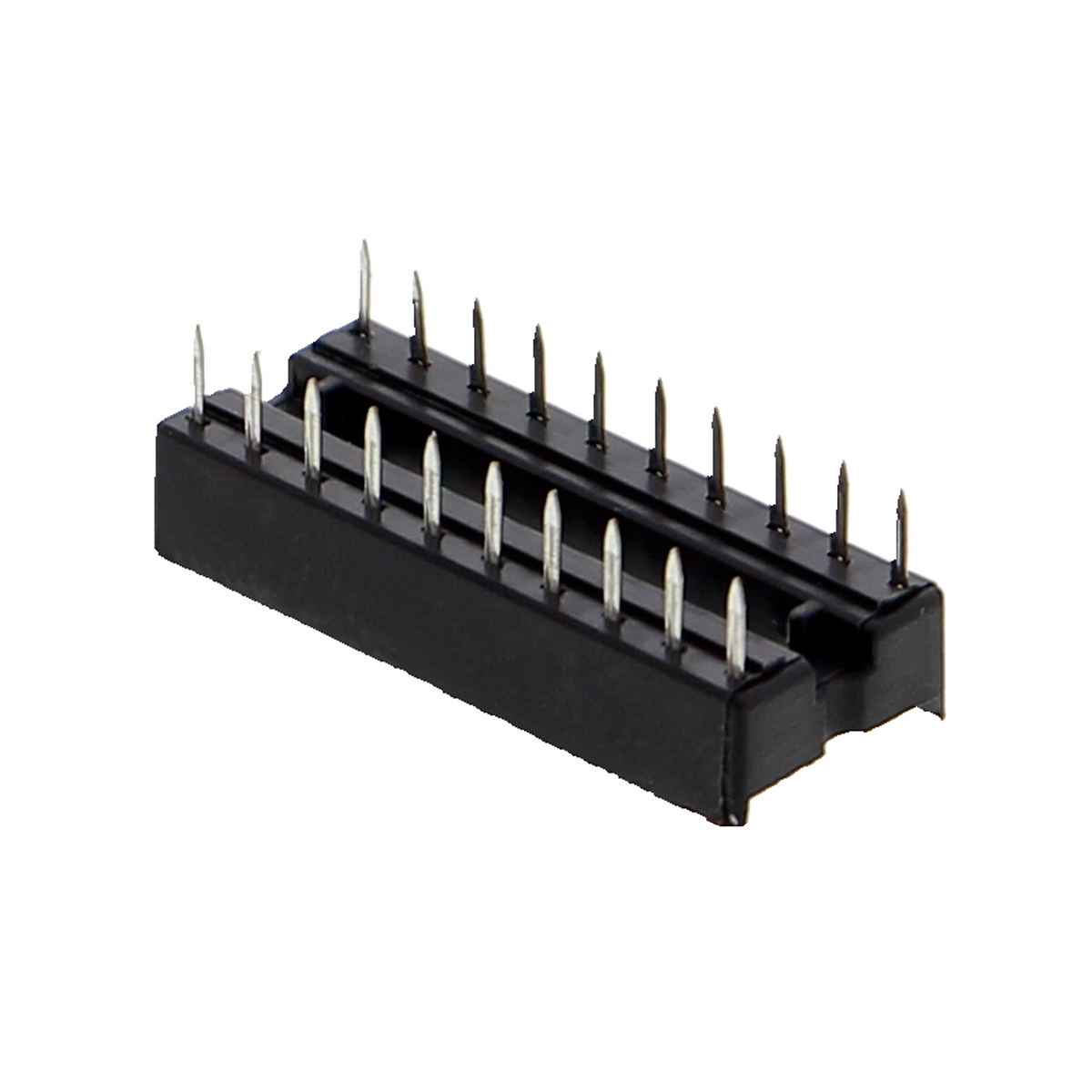 Master-IC-Sockel, DIP-Buchse mit doppelten Federkontakten - 6P bis 24P, 7.62mm Reihenabstand - F23108583 - Funduino
