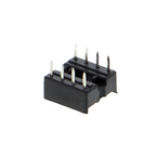 Master-IC-voet, DIP-voet met dubbele veercontacten - 6P tot 24P, rijafstand 7.62mm