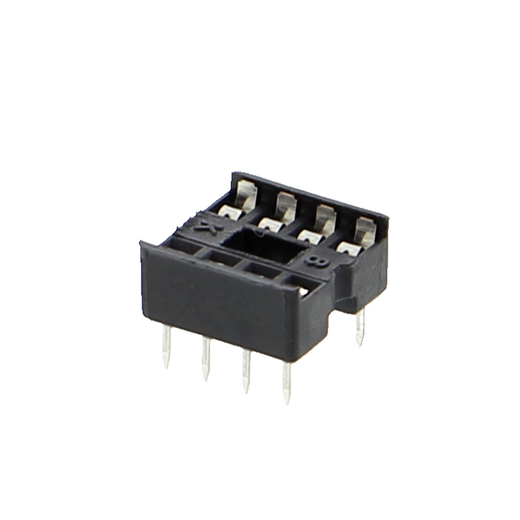 Master-IC-voet, DIP-voet met dubbele veercontacten - 6P tot 24P, rijafstand 7.62mm