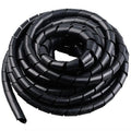 Master - tubo espiral para cables, negro, varios diseños
