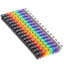 Master-Kabelmarker Clips 150 Stück, Zahlen 0-9 für diverse Durchmesser - f23108258 - Funduino