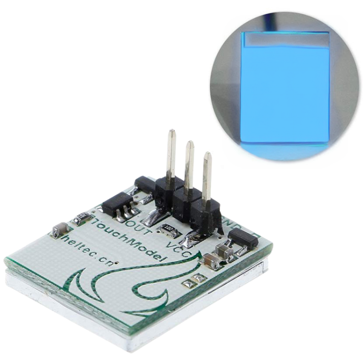 Kapazitiver Schalter mit LED - Touchsensor, verschiedene Farben