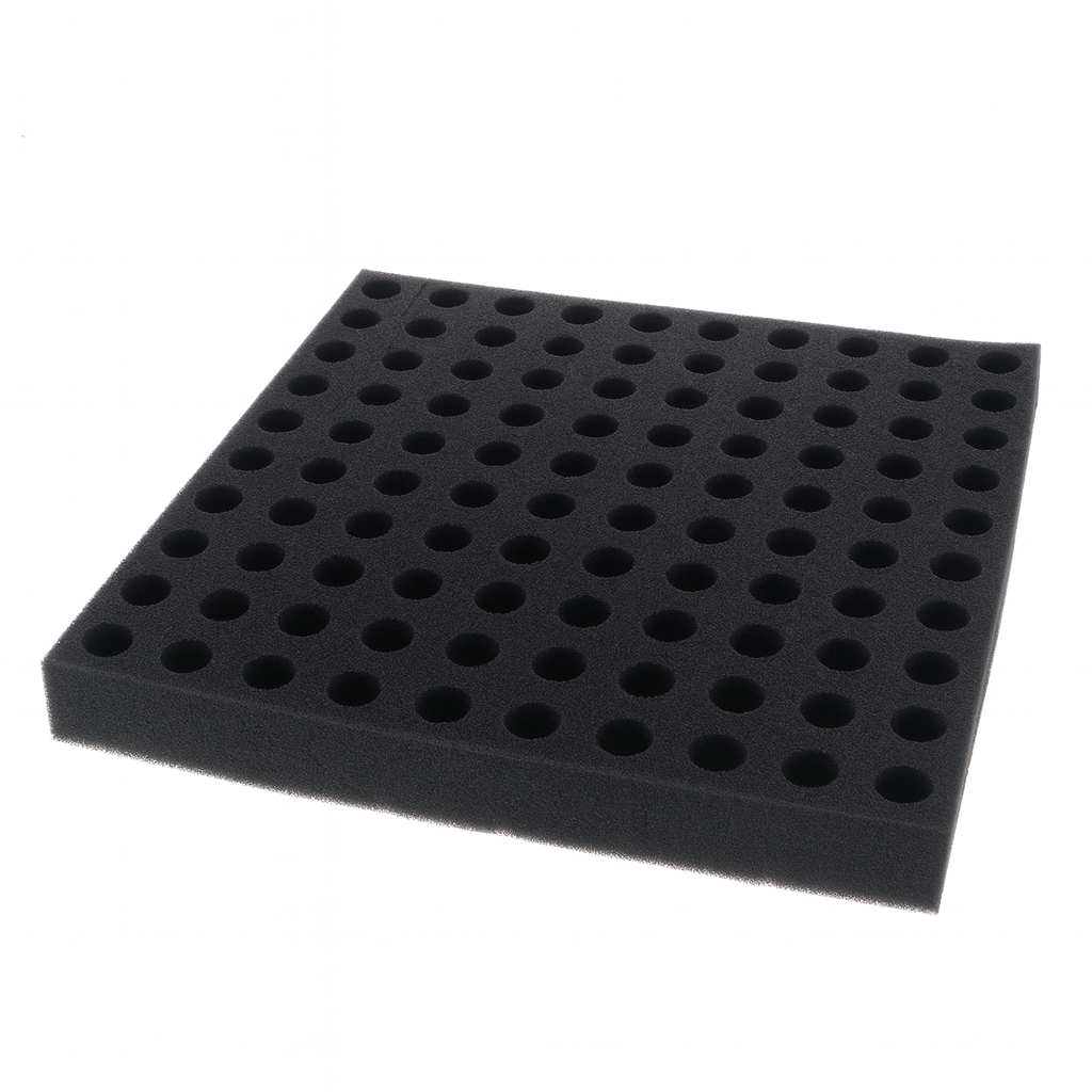 Germination sponge for 100 plants - polyurethane, 250 x 250 x 25 mm, various colors