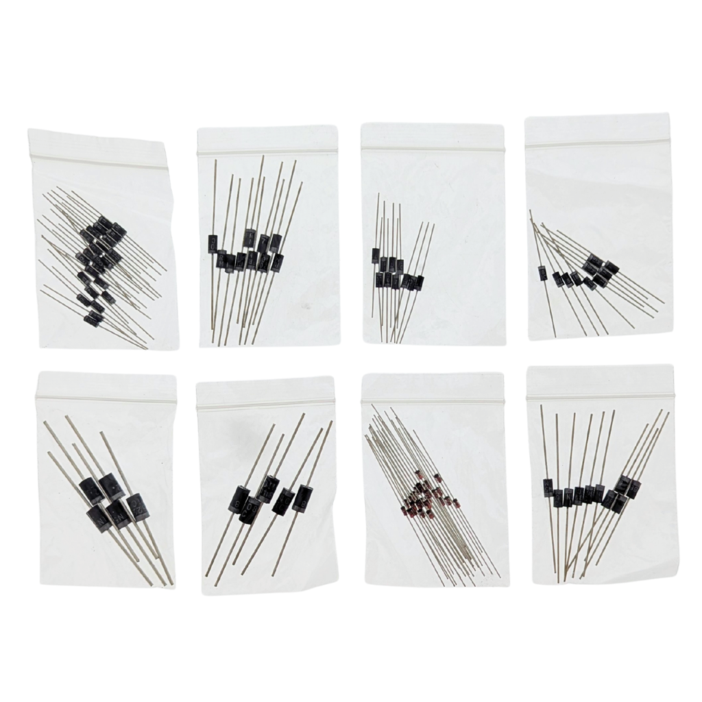 Set de componentes Master de 1390 piezas - diodos, resistencias, transistores y condensadores