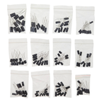 Set de componentes Master de 1390 piezas - diodos, resistencias, transistores y condensadores