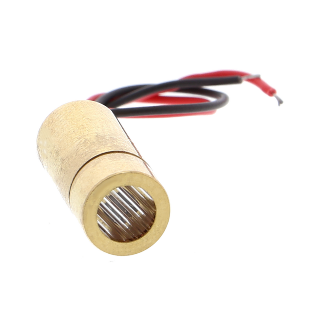 Lasermodul 650 nm rot - 5 mW, Punkt, Linie oder Kreuz