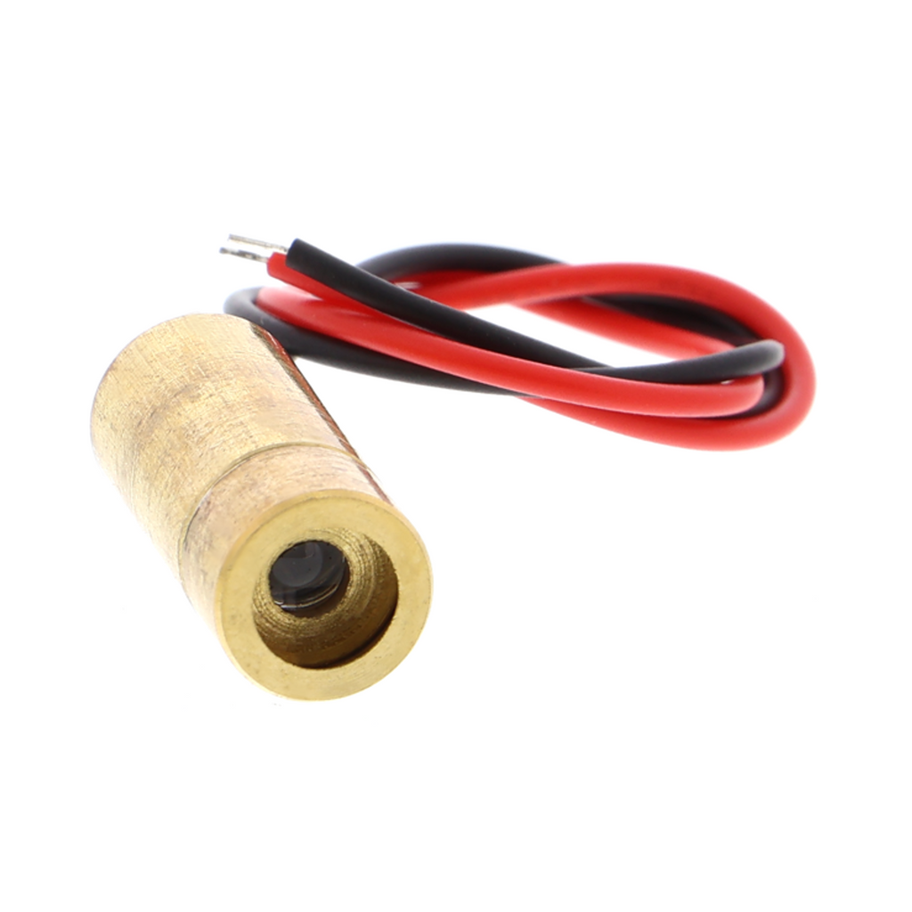 Lasermodul 650 nm rot - 5 mW, Punkt, Linie oder Kreuz