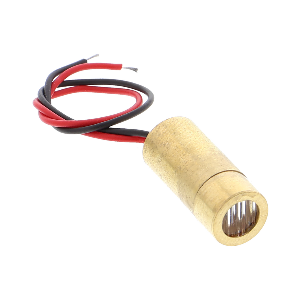 Lasermodul 650 nm rot - 5 mW, Punkt, Linie oder Kreuz