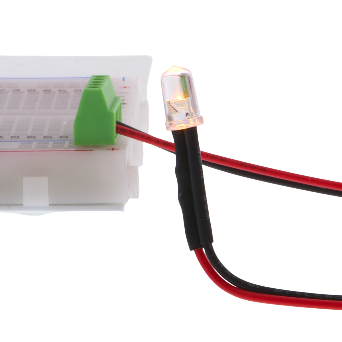 5 mm LED with 20 cm cable - color-changing, 5 V, various colors